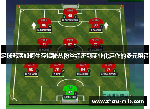 足球部落如何生存揭秘从粉丝经济到商业化运作的多元路径