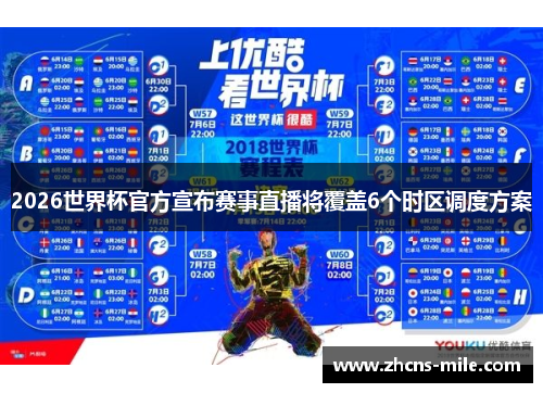 2026世界杯官方宣布赛事直播将覆盖6个时区调度方案